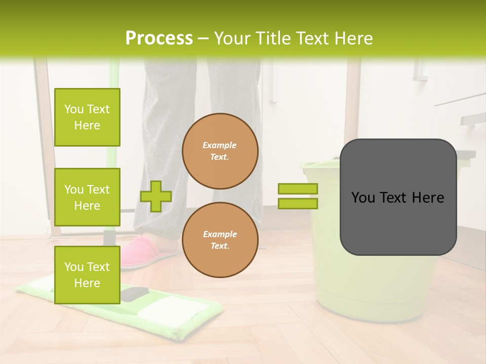 Interior Modern Housecleaning PowerPoint Template