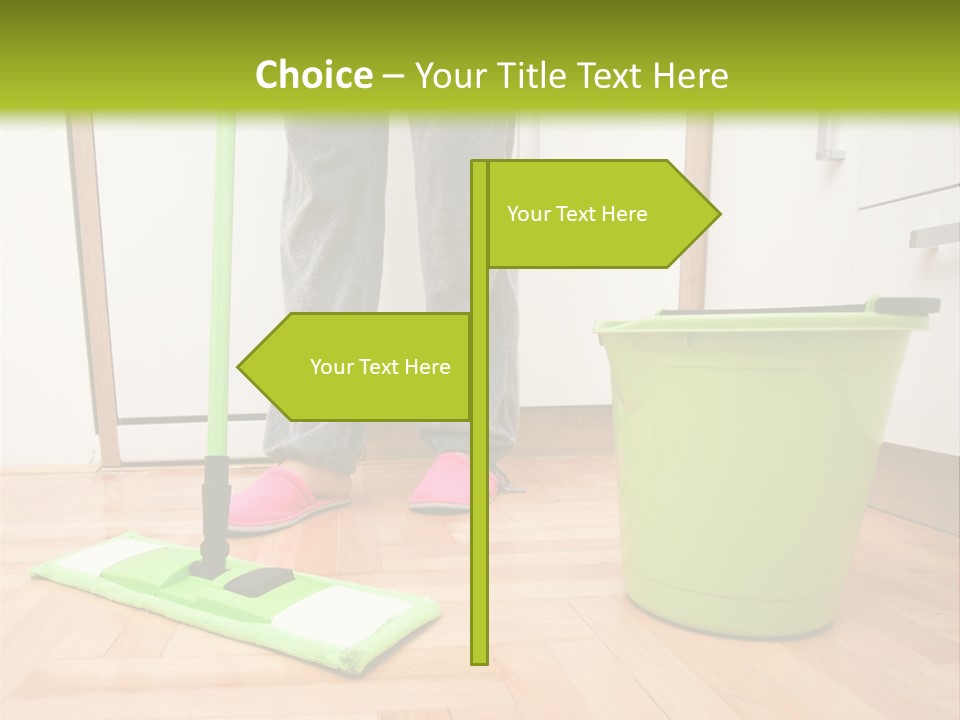 Interior Modern Housecleaning PowerPoint Template