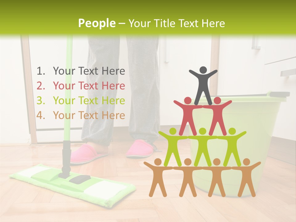 Interior Modern Housecleaning PowerPoint Template