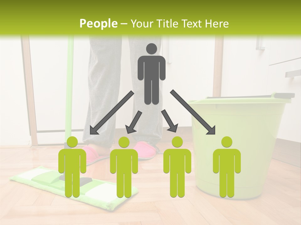 Interior Modern Housecleaning PowerPoint Template