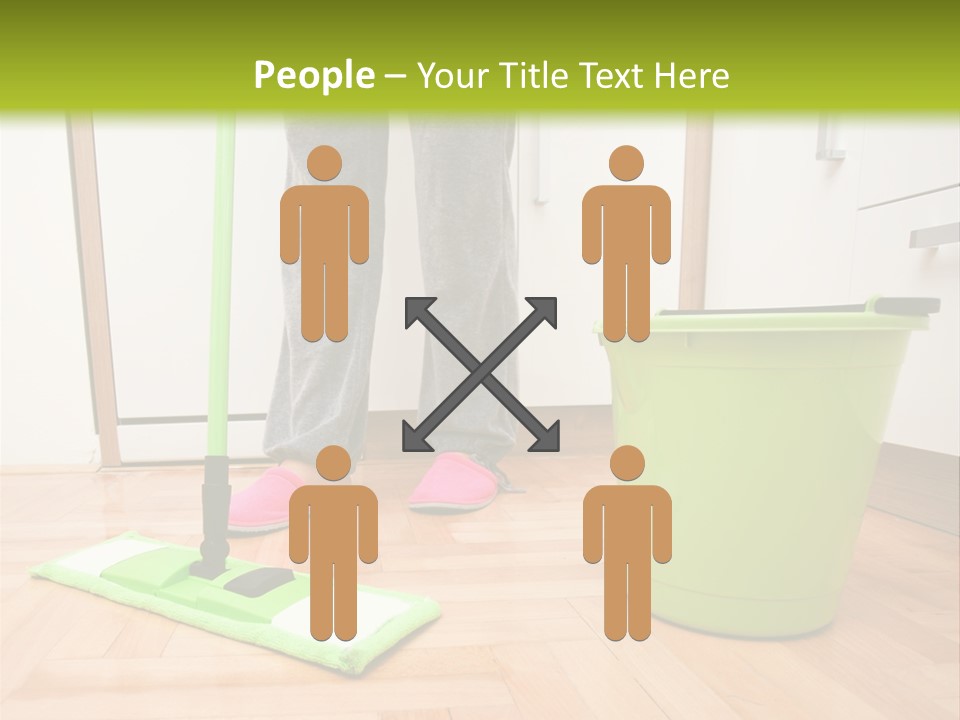 Interior Modern Housecleaning PowerPoint Template