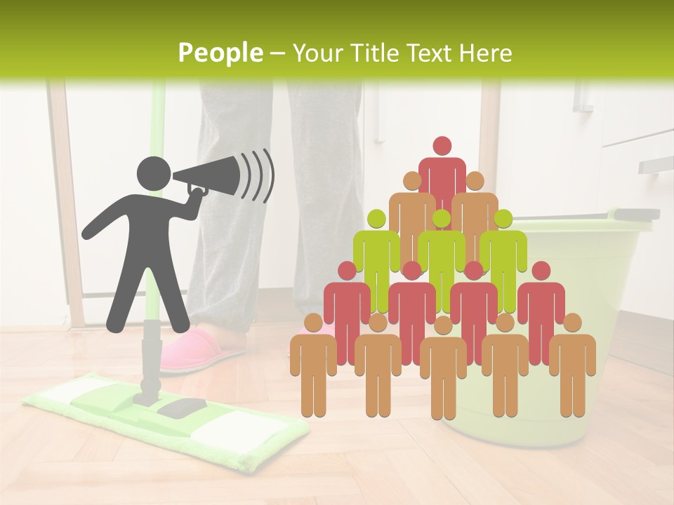 Interior Modern Housecleaning PowerPoint Template