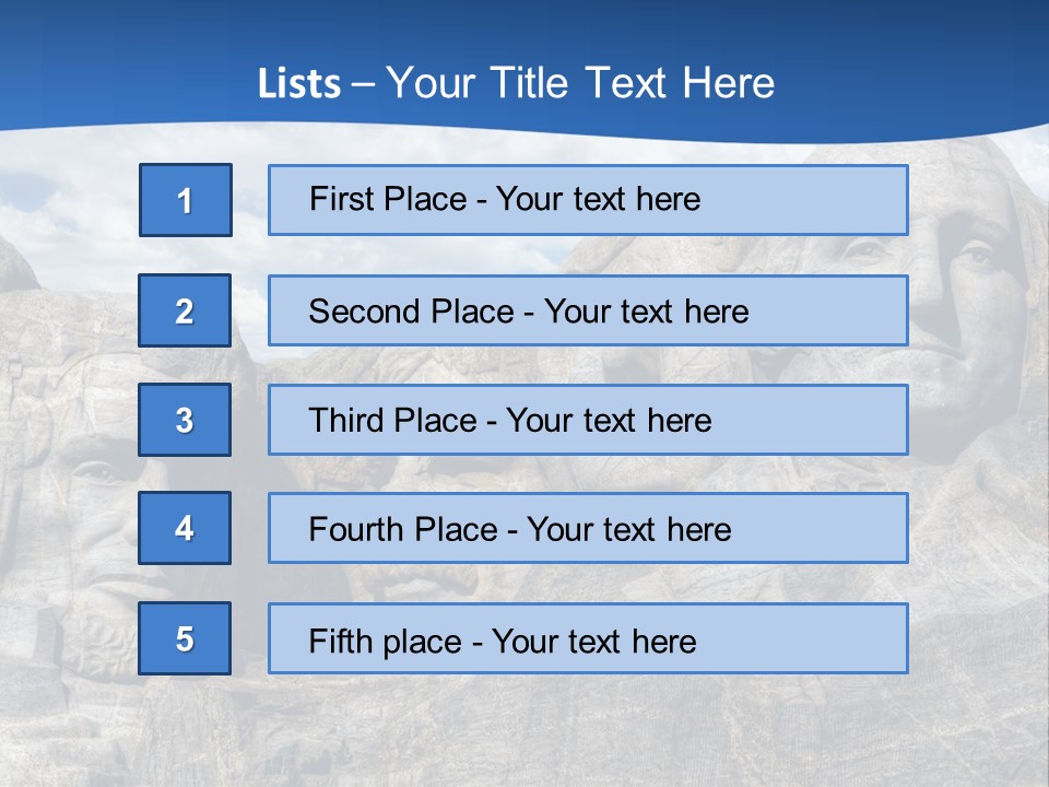 Summer Usa Cloudy PowerPoint Template