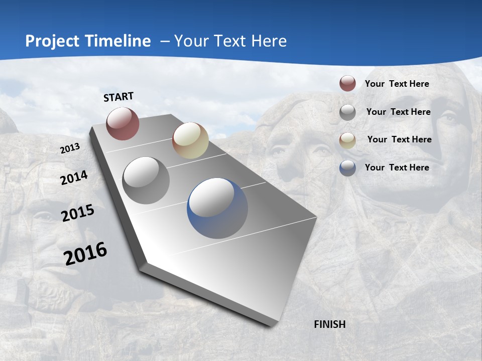 Summer Usa Cloudy PowerPoint Template