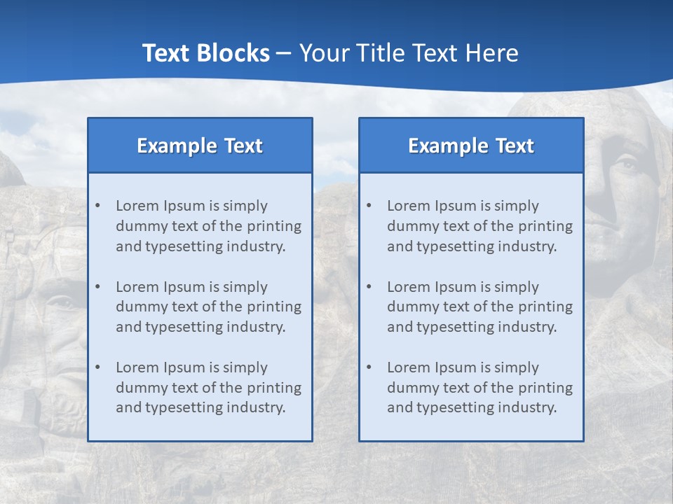 Summer Usa Cloudy PowerPoint Template