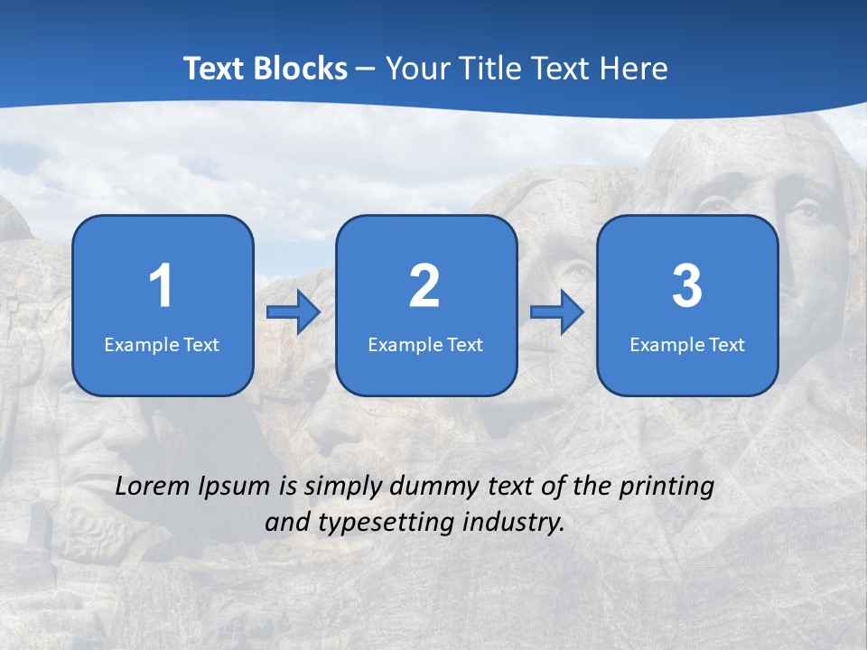 Summer Usa Cloudy PowerPoint Template