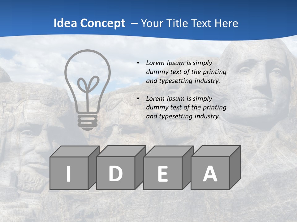 Summer Usa Cloudy PowerPoint Template