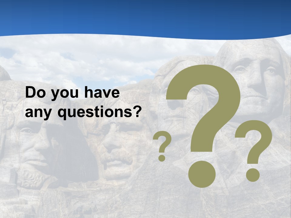 Summer Usa Cloudy PowerPoint Template