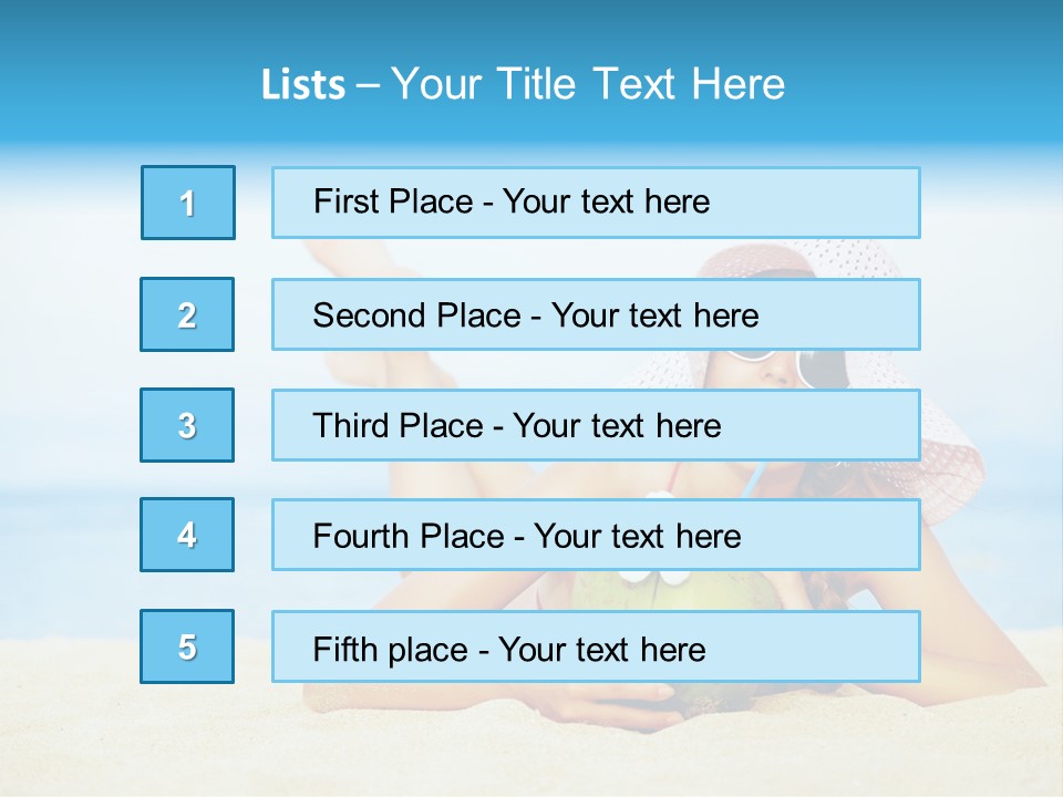 Lies Young People PowerPoint Template