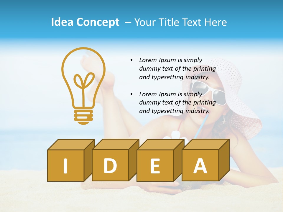 Lies Young People PowerPoint Template