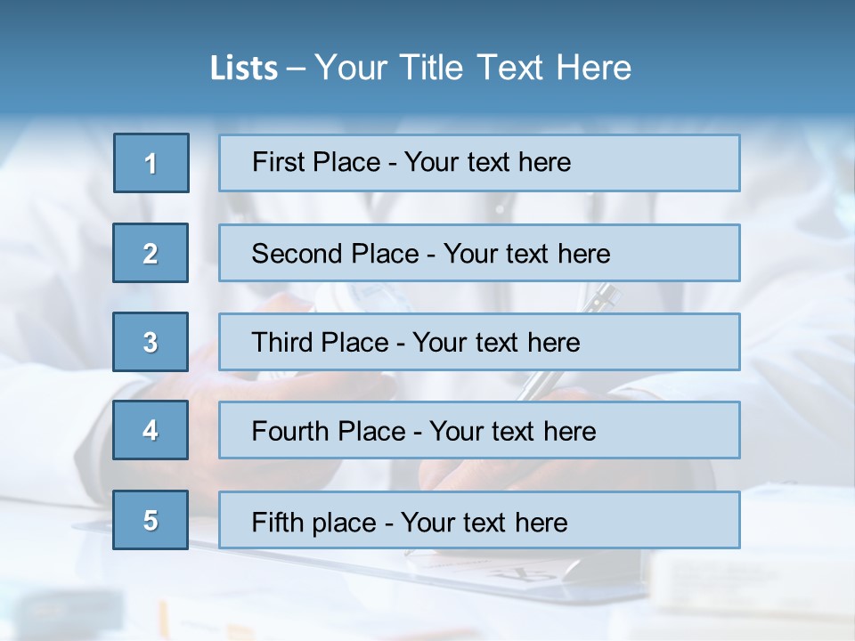 Remedy Pen Dose PowerPoint Template