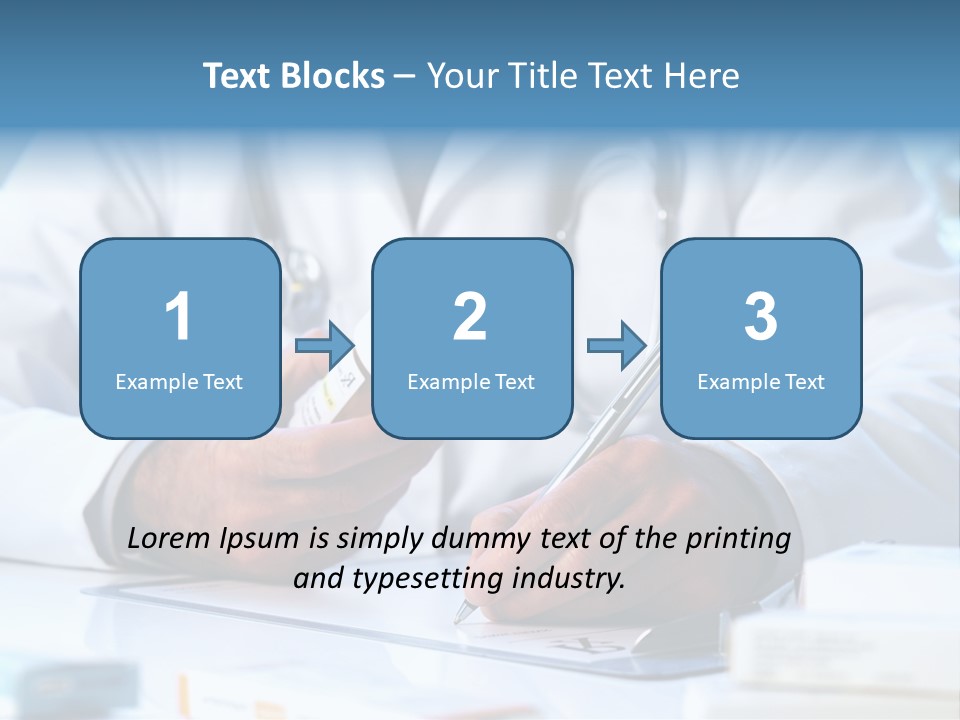 Remedy Pen Dose PowerPoint Template