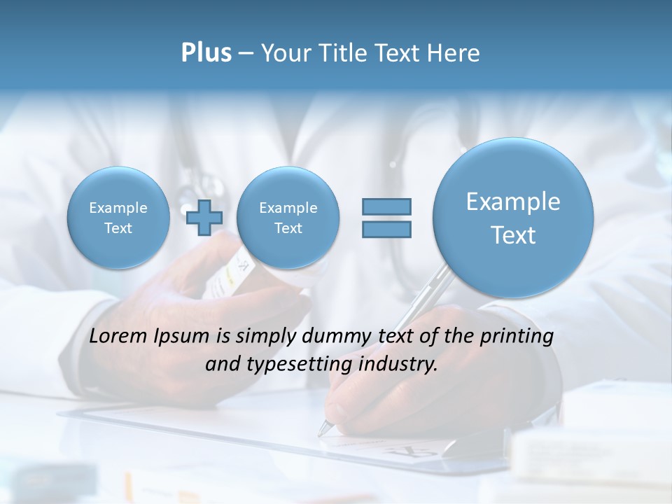 Remedy Pen Dose PowerPoint Template