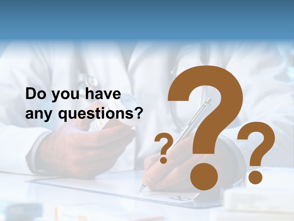 Remedy Pen Dose PowerPoint Template