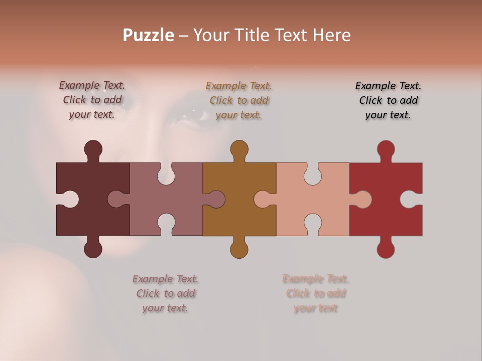 Pretty Model Sweet One PowerPoint Template