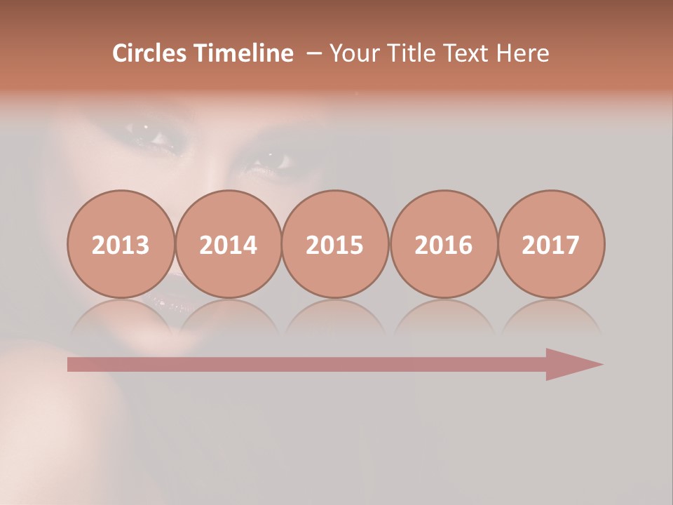 Pretty Model Sweet One PowerPoint Template