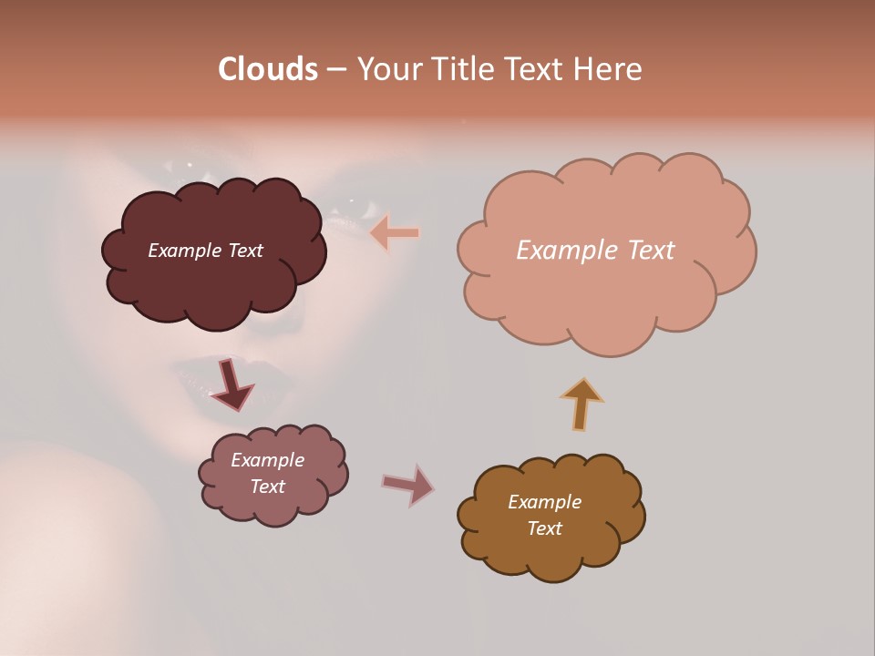Pretty Model Sweet One PowerPoint Template