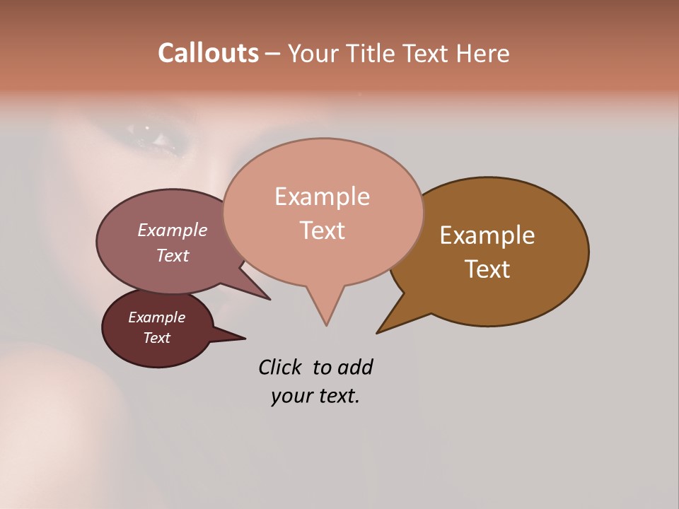 Pretty Model Sweet One PowerPoint Template