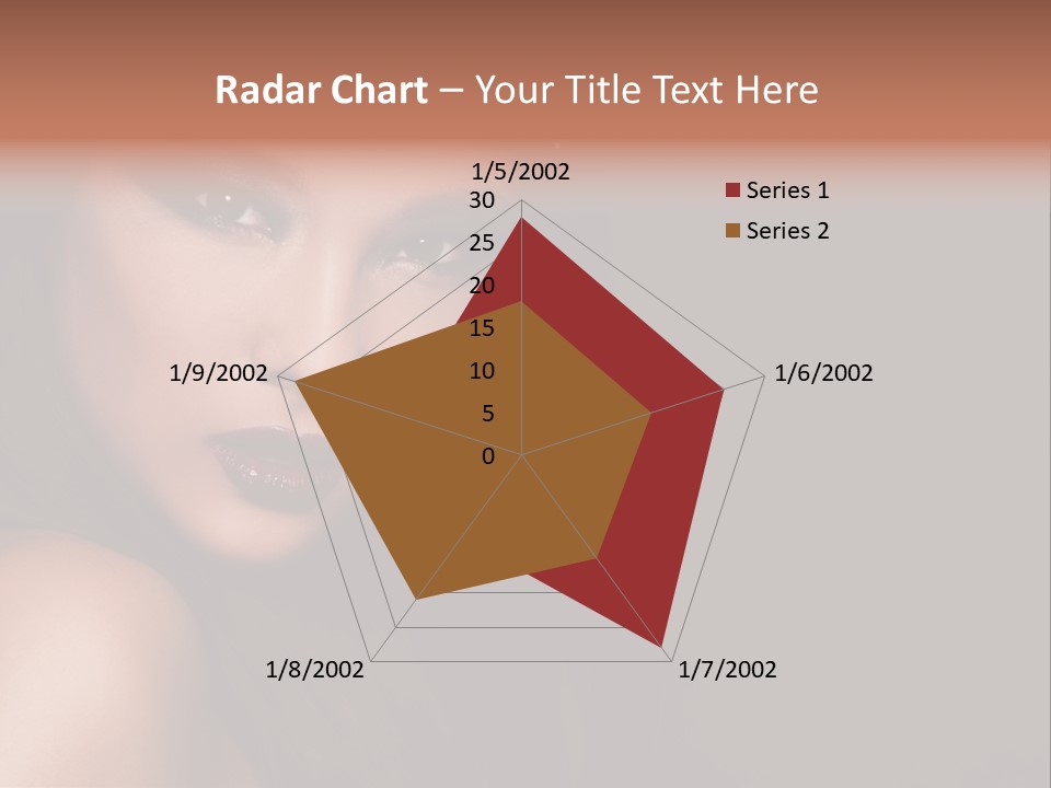 Pretty Model Sweet One PowerPoint Template