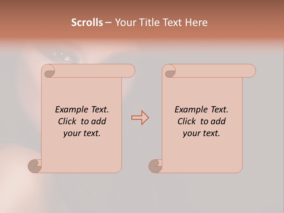 Pretty Model Sweet One PowerPoint Template