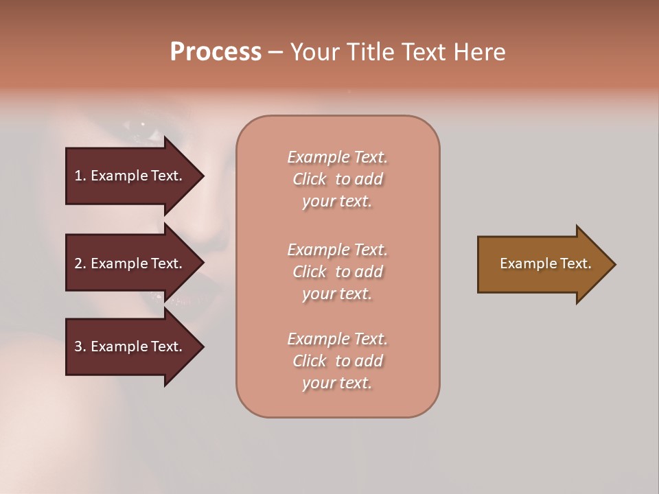 Pretty Model Sweet One PowerPoint Template
