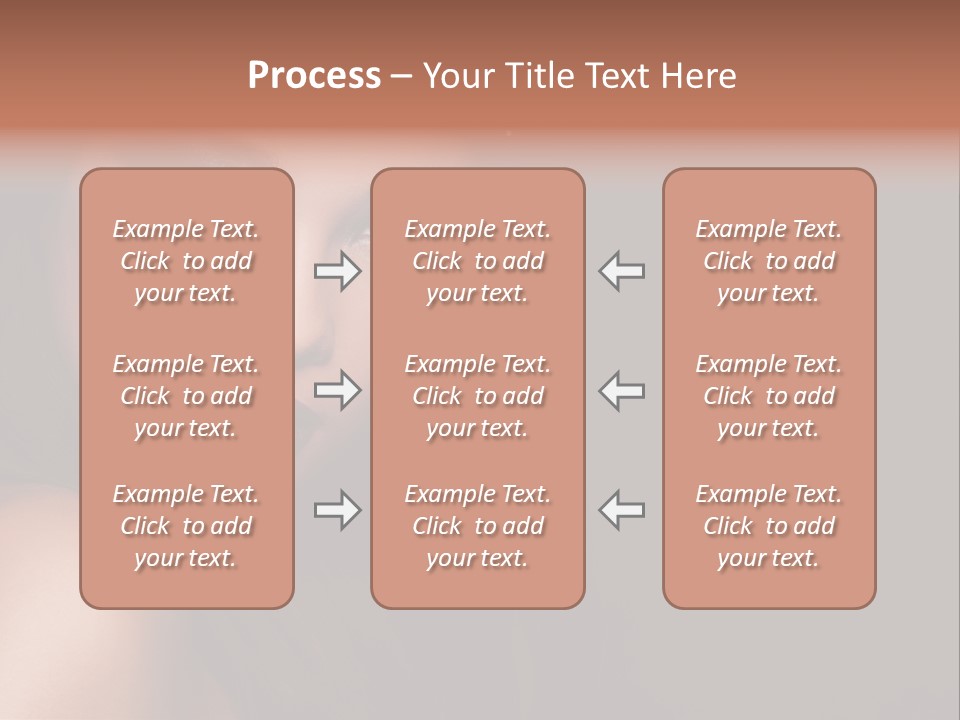 Pretty Model Sweet One PowerPoint Template