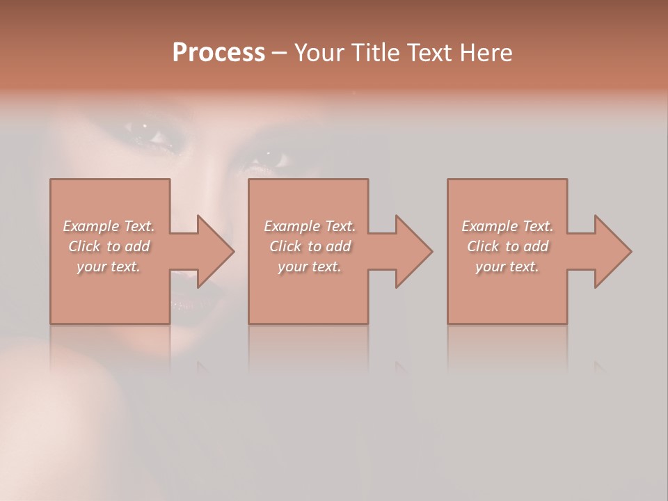 Pretty Model Sweet One PowerPoint Template