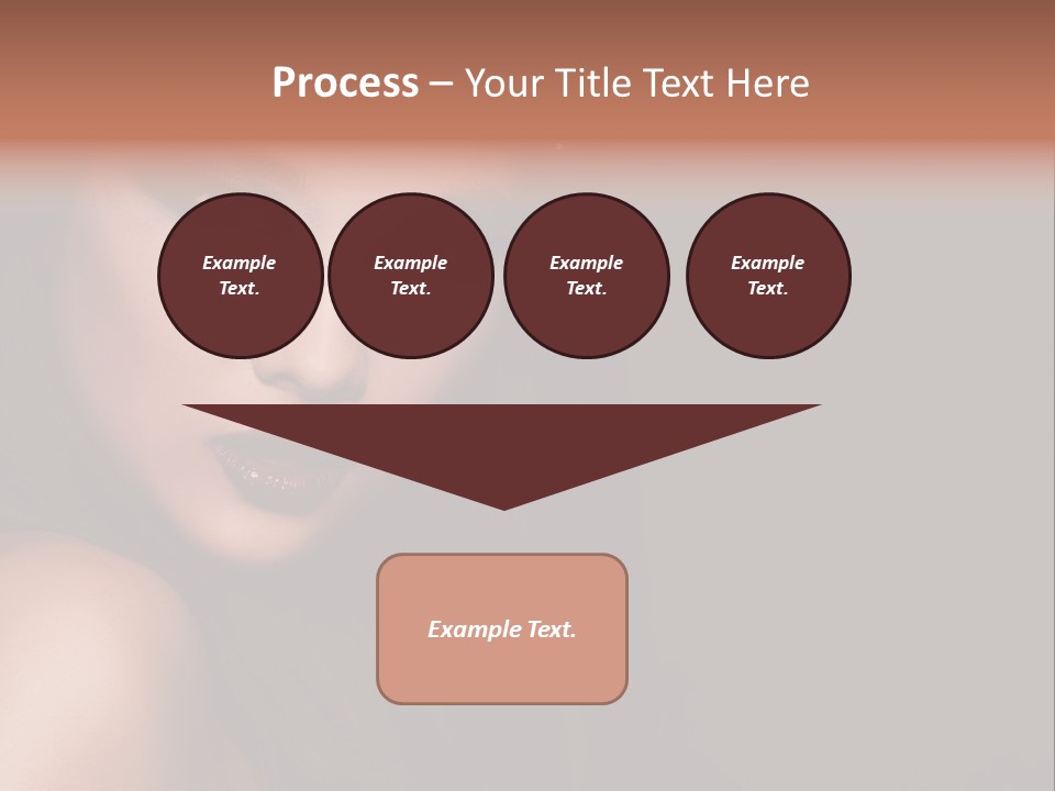 Pretty Model Sweet One PowerPoint Template
