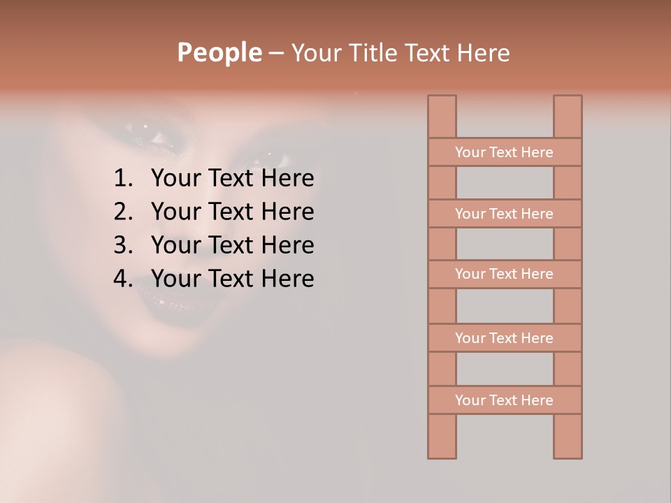 Pretty Model Sweet One PowerPoint Template