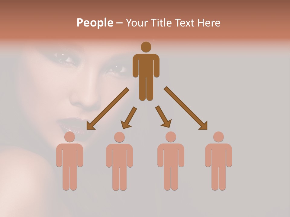 Pretty Model Sweet One PowerPoint Template