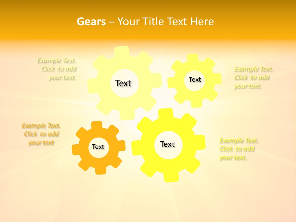 Shine Flaming Bright PowerPoint Template
