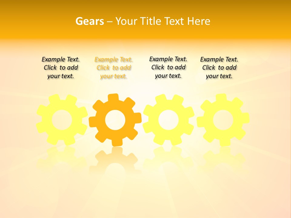 Shine Flaming Bright PowerPoint Template