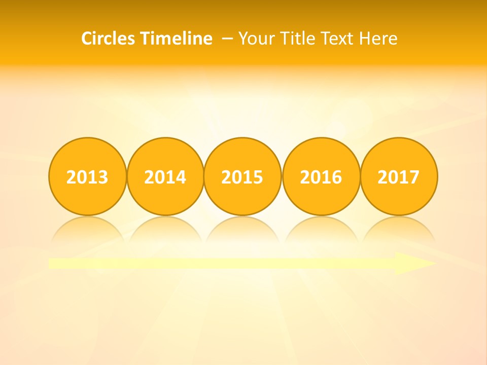 Shine Flaming Bright PowerPoint Template