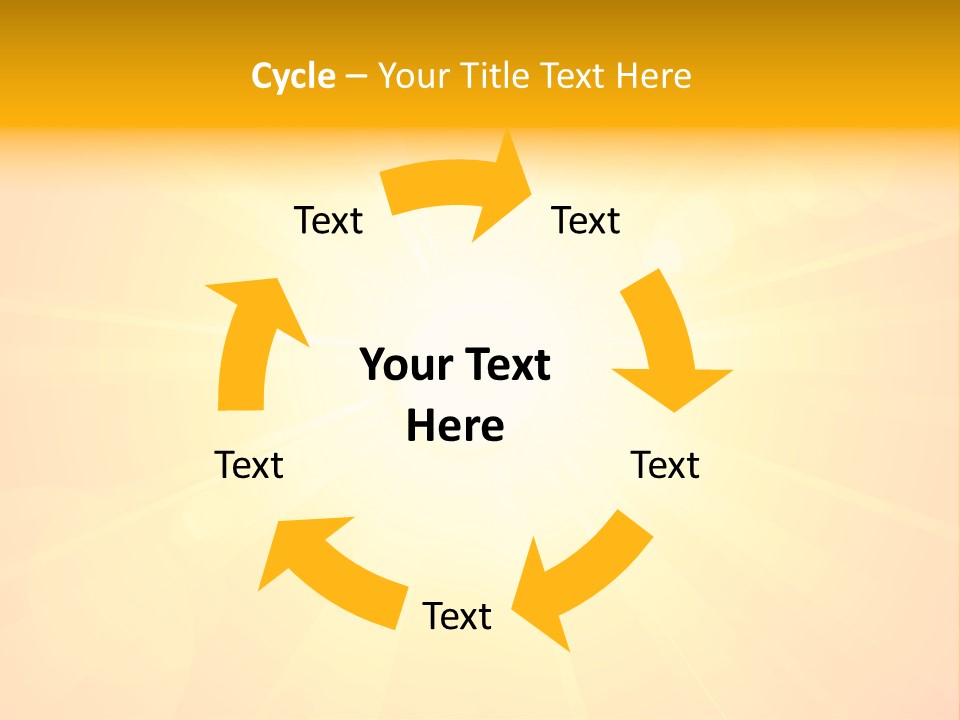 Shine Flaming Bright PowerPoint Template