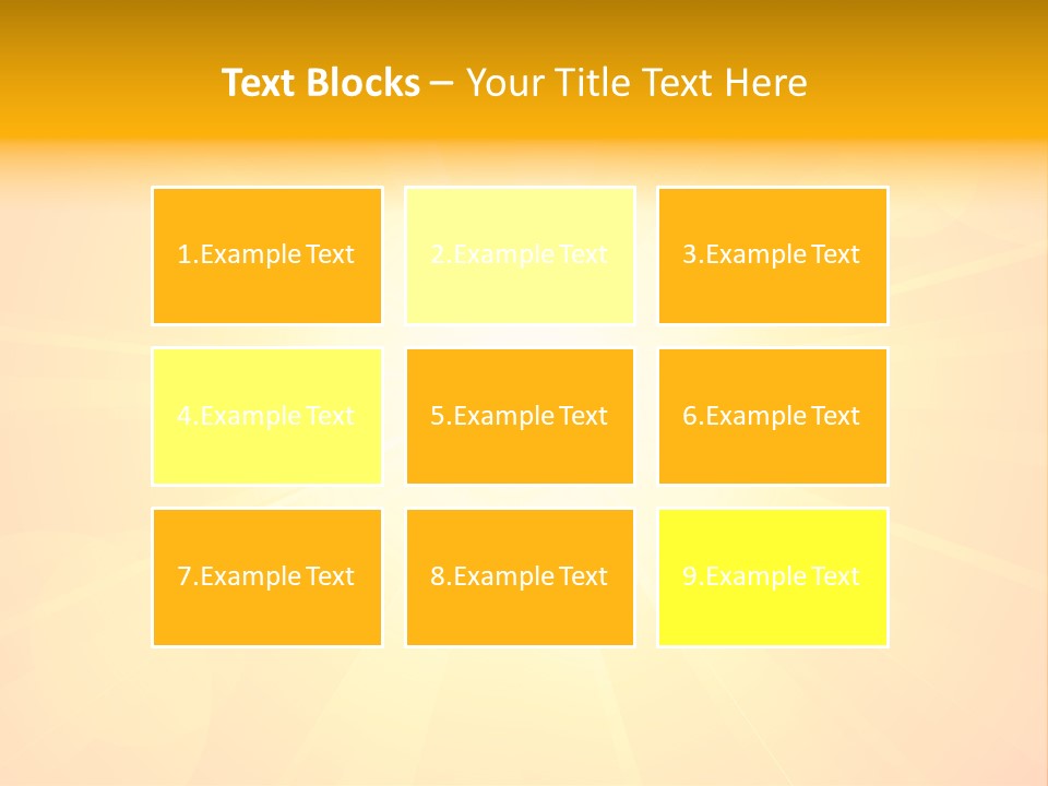 Shine Flaming Bright PowerPoint Template