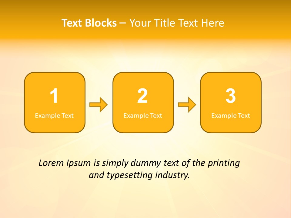 Shine Flaming Bright PowerPoint Template