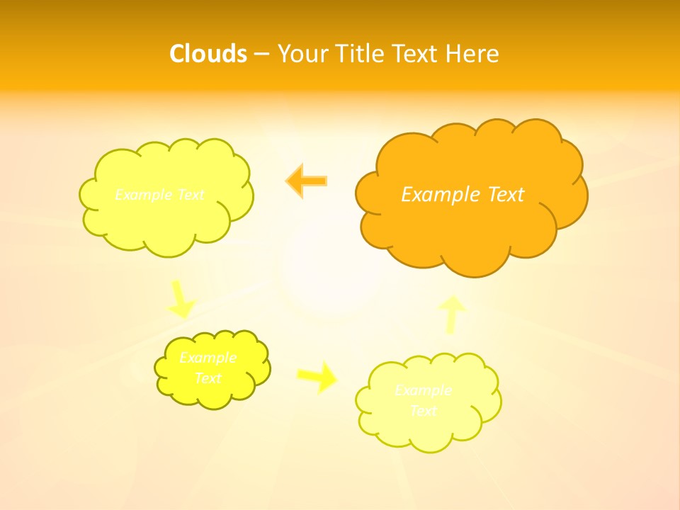Shine Flaming Bright PowerPoint Template