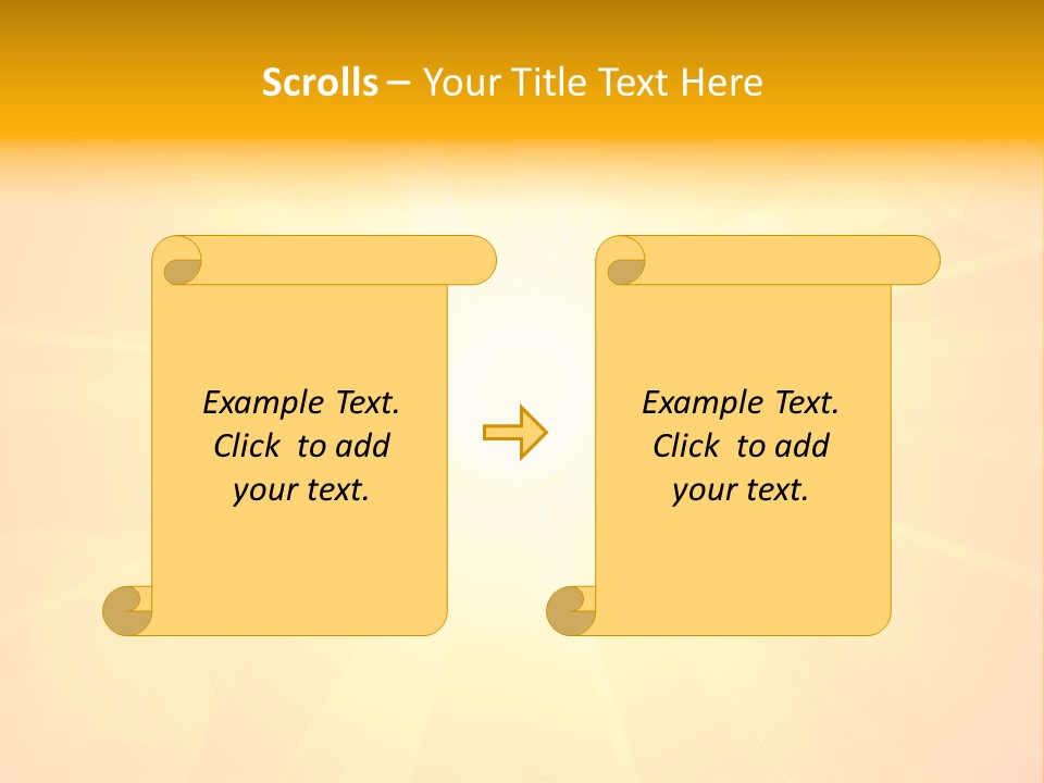 Shine Flaming Bright PowerPoint Template