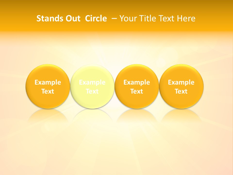 Shine Flaming Bright PowerPoint Template