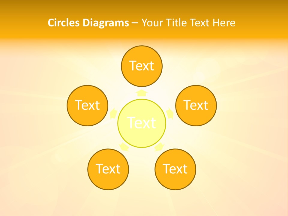 Shine Flaming Bright PowerPoint Template