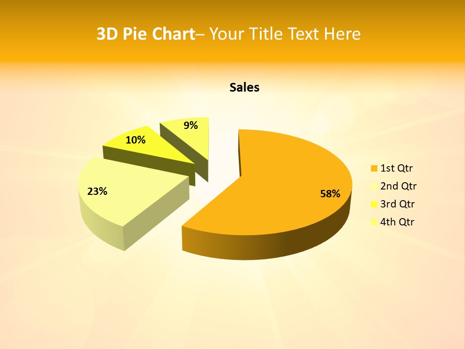 Shine Flaming Bright PowerPoint Template