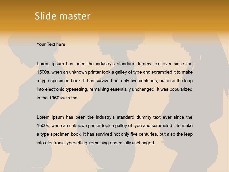 Healthcare Hand Parent PowerPoint Template