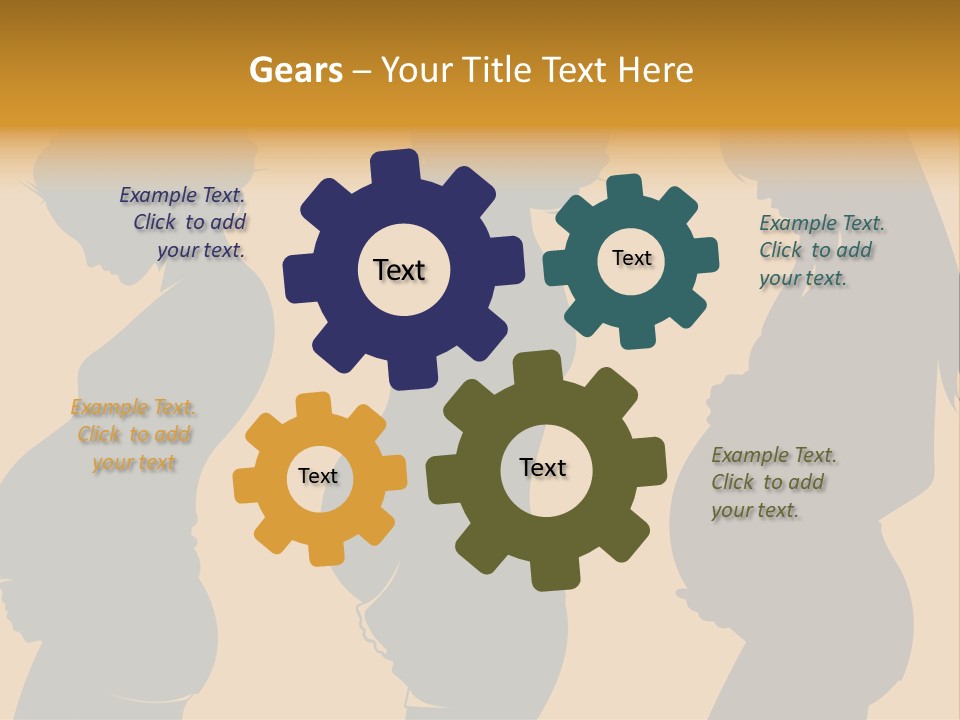 Healthcare Hand Parent PowerPoint Template