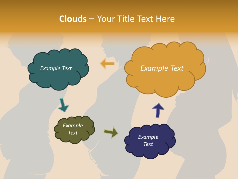 Healthcare Hand Parent PowerPoint Template