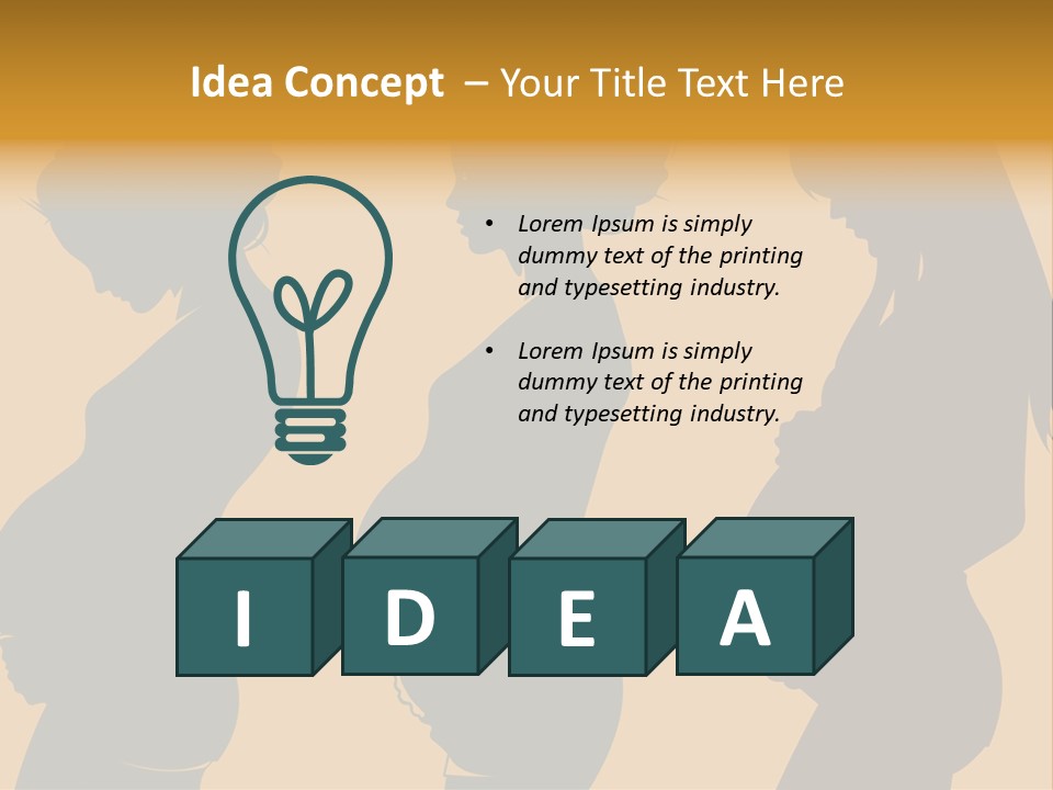Healthcare Hand Parent PowerPoint Template