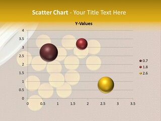 Plastic Yellow Closeup PowerPoint Template