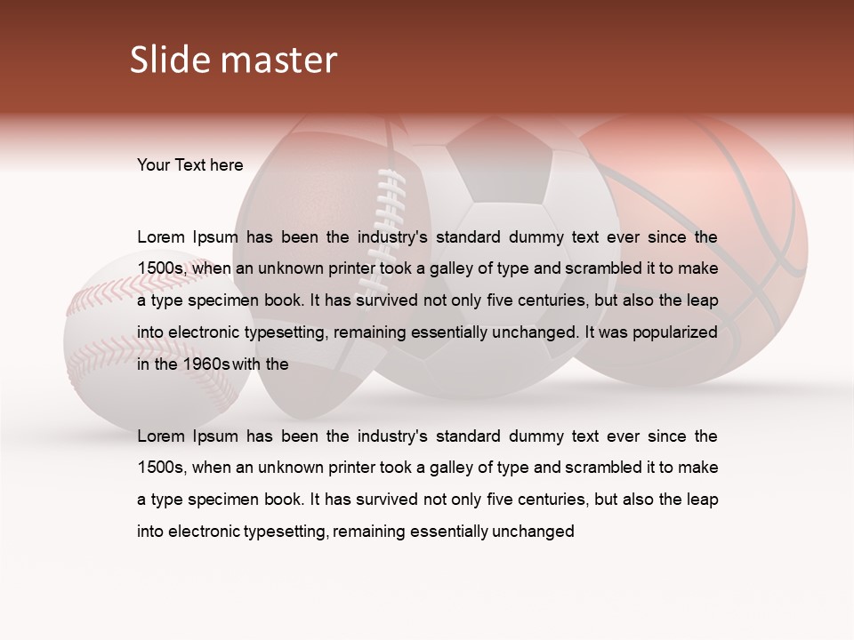 Competition Different Movement PowerPoint Template