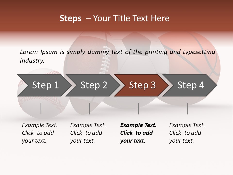 Competition Different Movement PowerPoint Template