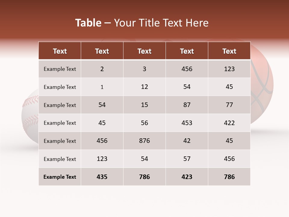 Competition Different Movement PowerPoint Template