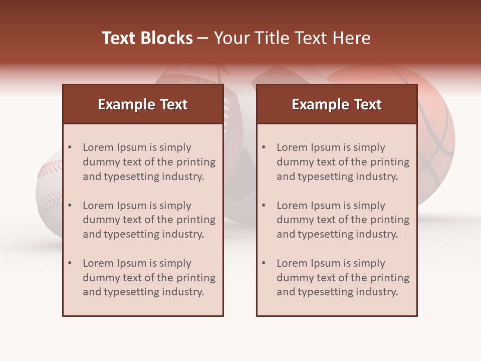 Competition Different Movement PowerPoint Template